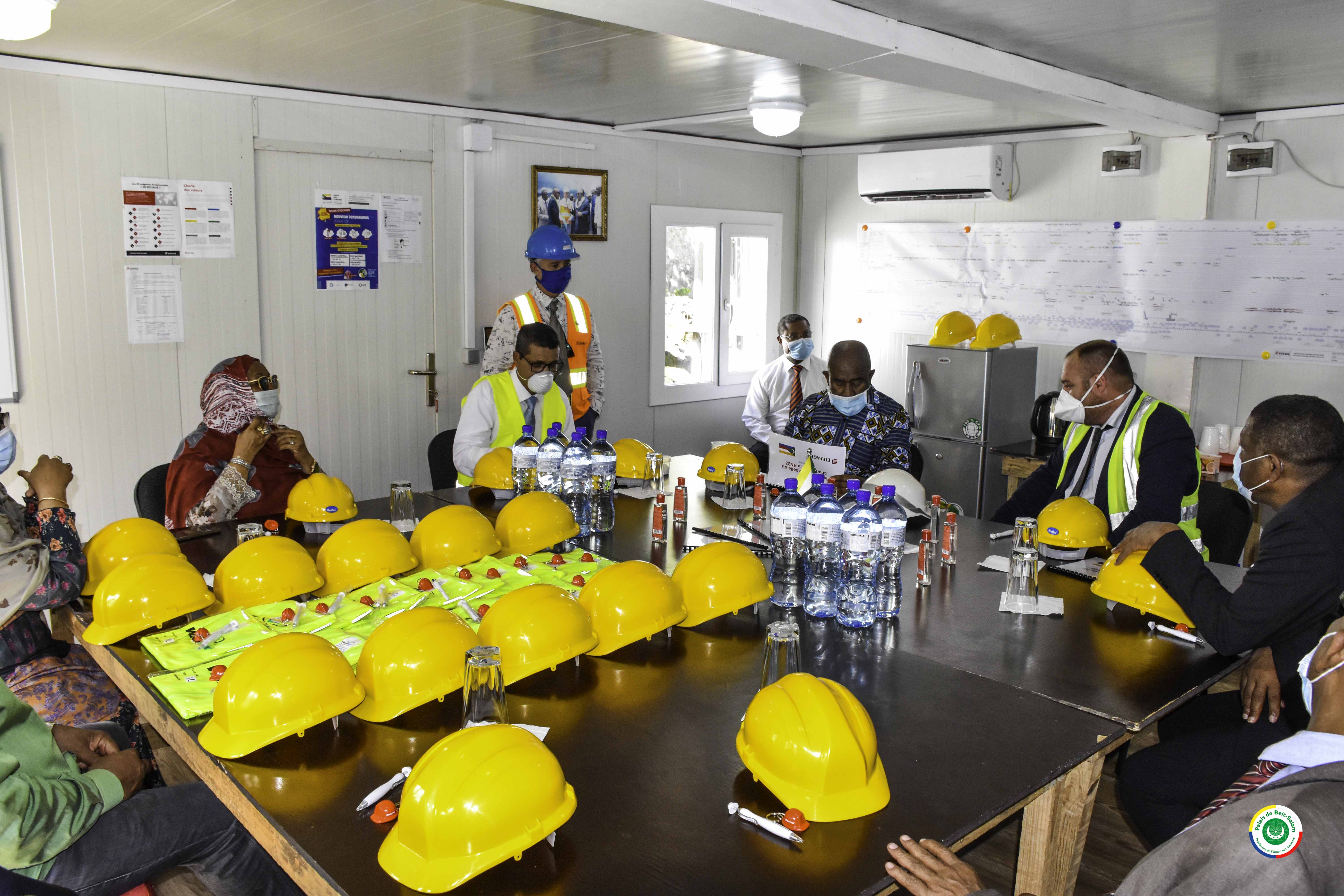 VISITE DU CHANTIER DE LA RN23 (Sima-Moya)